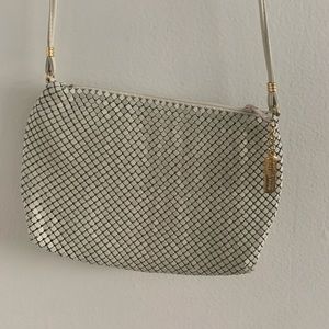 Vintage white chain purse